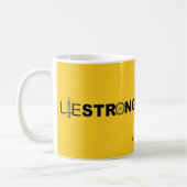 LIESTRONG - Lance Armstrong Koffiemok (Links)