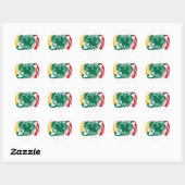Lietuva geschenken ronde sticker (Vel)
