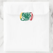 Lietuva geschenken ronde sticker (Tas)