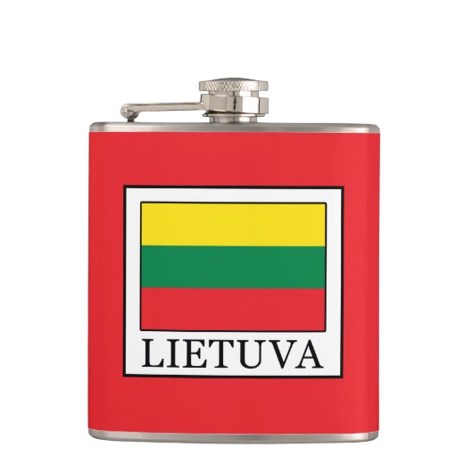 Lietuva Heupfles (Voorkant)
