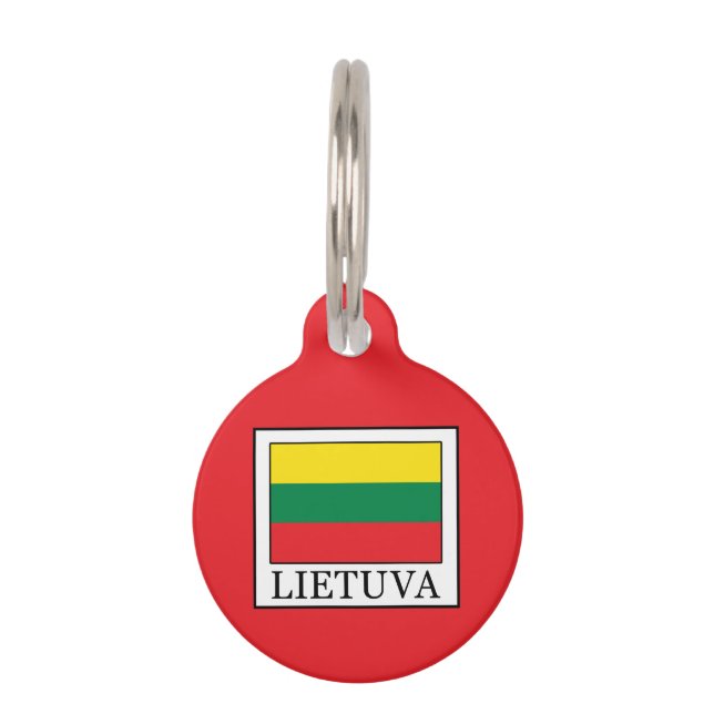 Lietuva Huisdierpenning (Voorkant)