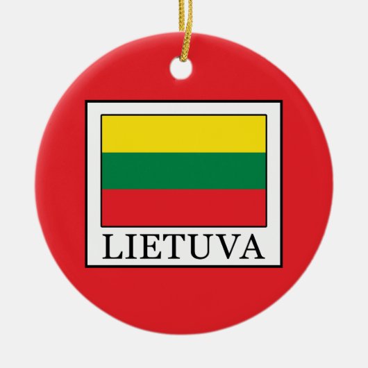Lietuva Keramisch Ornament (Voorkant)
