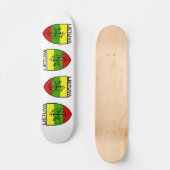 Lietuva, Letland, symbool latvija Persoonlijk Skateboard (Voorkant)