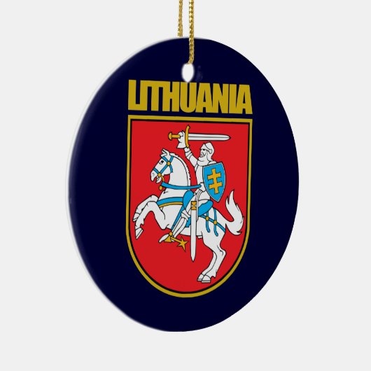 Lietuva (Litouwen) COA Keramisch Ornament (Rechts)