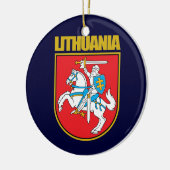 Lietuva (Litouwen) COA Keramisch Ornament (Links)