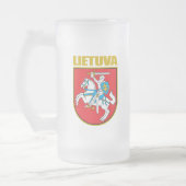 Lietuva (Litouwen) COA Matglas Bierpul (Links)