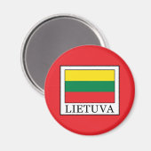 Lietuva Magneet (Voorkant / Achterkant)