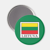 Lietuva Magneet (Voorkant / Achterkant)