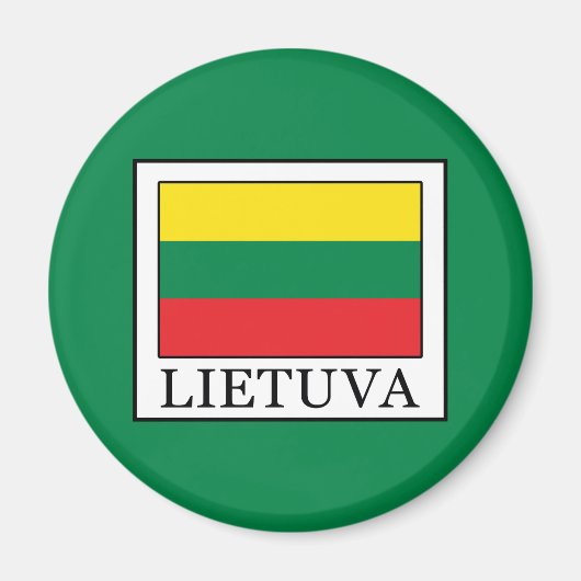 Lietuva Magneet (Voorkant)
