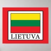 Lietuva Poster (Voorkant)