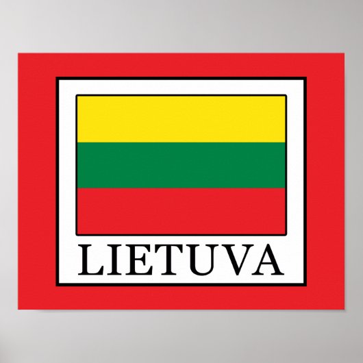Lietuva Poster (Voorkant)