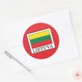 Lietuva Ronde Sticker (Envelop)