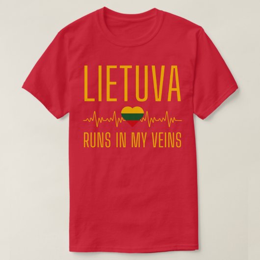 Lietuva T-shirt (Design voorkant)
