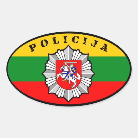 Lietuvos policija Sticker (Voorkant)