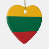 Lietuvos Valstybės Vėliava, Vytis, de Vlag van Keramisch Ornament (Rechts)