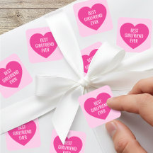 Lieve aangepaste tekst Beste vriendin ooit Roze ha