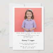 Lieve Afgestudeerde voor Kinderen (Achterkant)