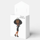 Lieve Afro-Amerikaanse diva Bedankdoosjes (Geopend)