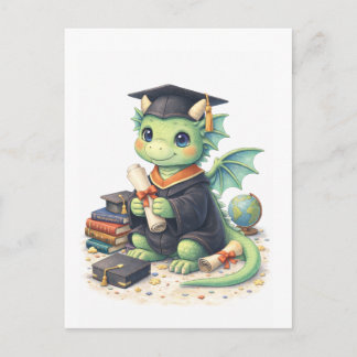 Lieve Afstudeer Draak Ansichtkaart Briefkaart