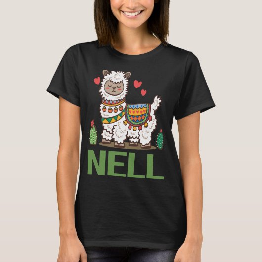 Lieve Alpaca - Nell Naam T-shirt (Voorkant)