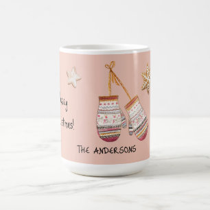 Lieve aquarel landelijke rustieke illustraties koffiemok