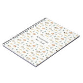 Lieve Aquarel Vis Leraar Notities Notitieboek (Linkerzijde)