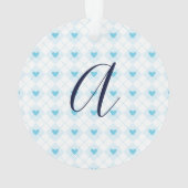 Lieve Argyle Ornament (achterkant)