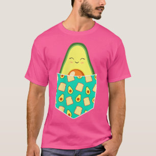 Lieve Avocado In Een Zak Avocado's En Toast Patroo T-shirt