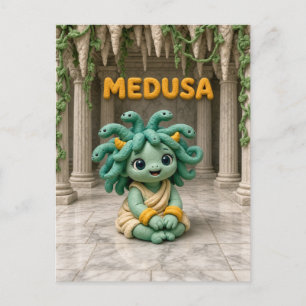 Lieve Baby Medusa, Mythisch Briefkaart