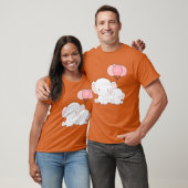 lieve baby olifant grappig t-shirt (Unisex)