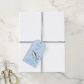 Lieve baby van de baby van de oceaan Narwhal en bu Cadeaulabel (Met Touw)