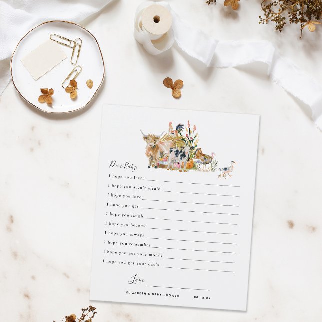 Lieve Baby wensen | Herfst Baby shower spel (Creator heeft geüpload)