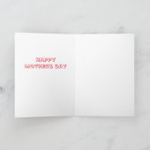 Lieve babygorilla Oma Moederdag kaart (Binnen)