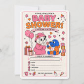 lieve babyshowerverzoeking kaart (Voorkant)