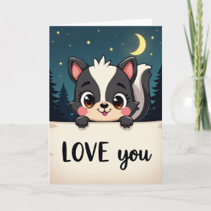 Lieve Babystinkdier Liefde Kaart