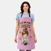 Lieve Bakker Meisje Nog Één Koekje Schort (Gedragen)