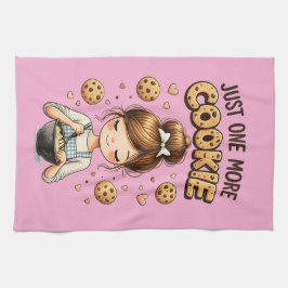 Lieve bakkersmeisje nog maar één koekje theedoek
