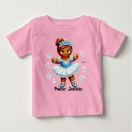 Lieve ballerina peperkoek meisje T-shirt