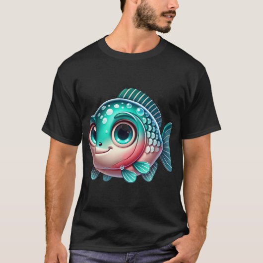 Lieve Barramundi Vis T-shirt (Voorkant)