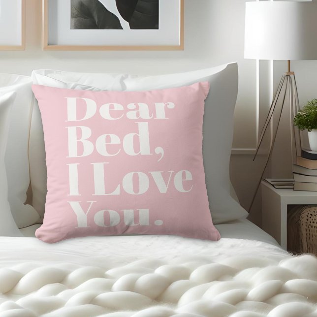 Lieve Bed, ik hou van je roze Kussen (Creator heeft geüpload)