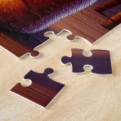 Lieve Beer en Konijn Vangen Kerstmis Legpuzzel (Zijkant)