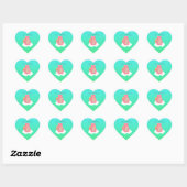 Lieve Beer Hart Sticker (Vel)