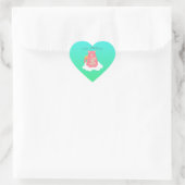 Lieve Beer Hart Sticker (Tas)
