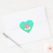 Lieve Beer Hart Sticker (Envelop)