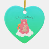 Lieve Beer Keramisch Ornament (Voorkant)
