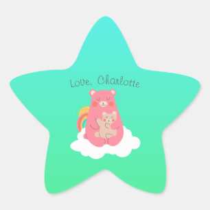 Lieve Beer Ster Sticker