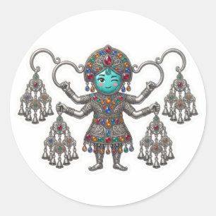 Lieve Berber Amazigh Fibula Khalla Kawaii Sticker