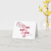 Lieve "Beterschap" Pot met Hartjes Kaart (Gele Bloem)