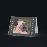 LIEVE BIGGEN ZEGGEN "GELUKKIGE VERJAARDAG" KAART<br><div class="desc">BEDANKT DAT JE LANGS EEN VAN MIJN 8 WINKELS BENT GEKOMEN</div>