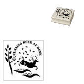 Lieve bij Dusk Rubberstempel (Gestempeld)